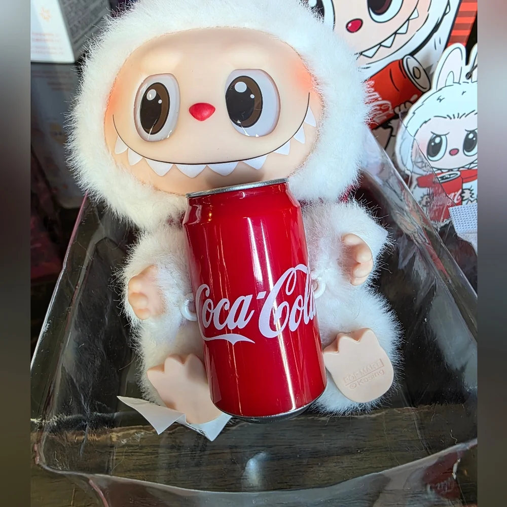Authentic Coca-Cola The Monsters Vinyl Labubu Figure - Picture 6 of 7